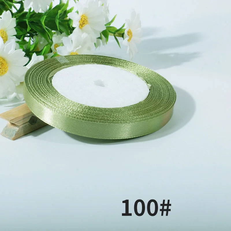 20mm 25yards per roll Silk Satin Ribbons