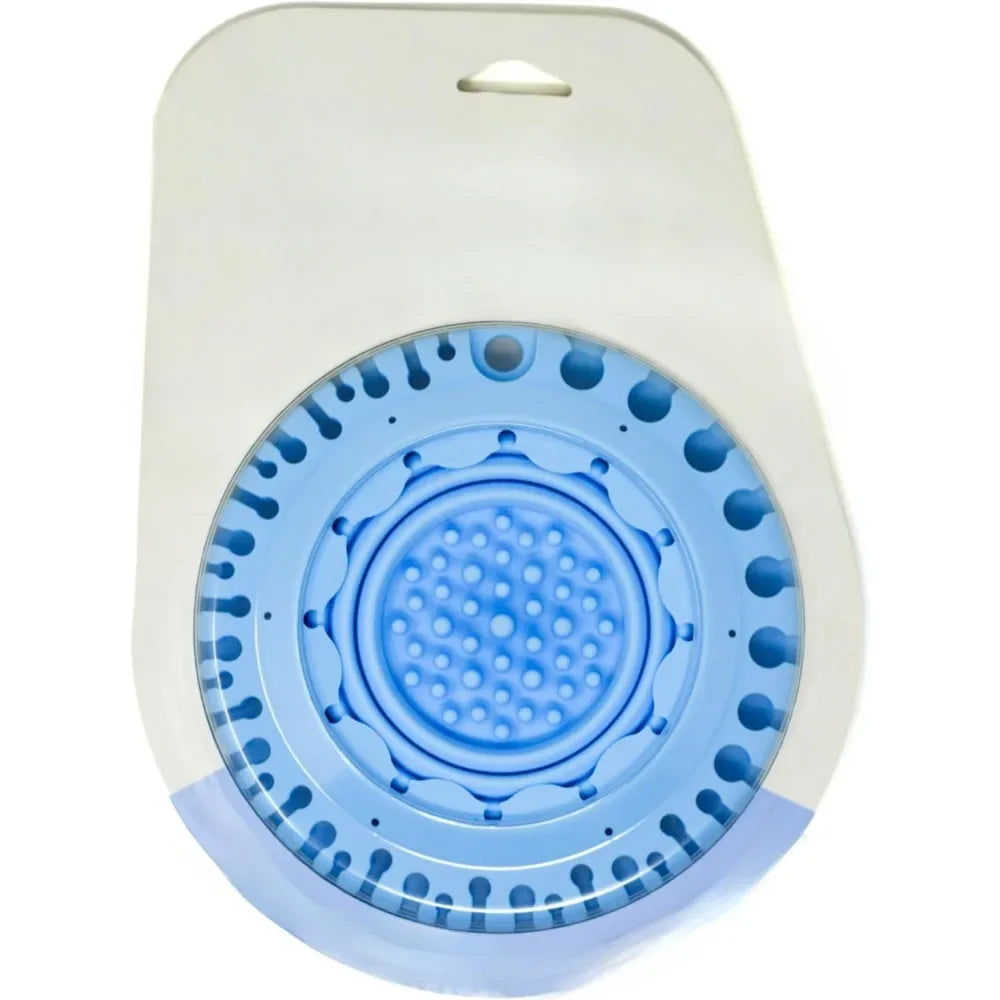 Brush holder and silicone cleaning system for acrylic, watercolor and water-based media