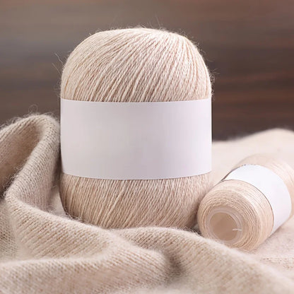 6 Pairs 100% Cashmere Soft Yarn 10.58oz+4.23oz - For Crochet Knitting Hats Clothing