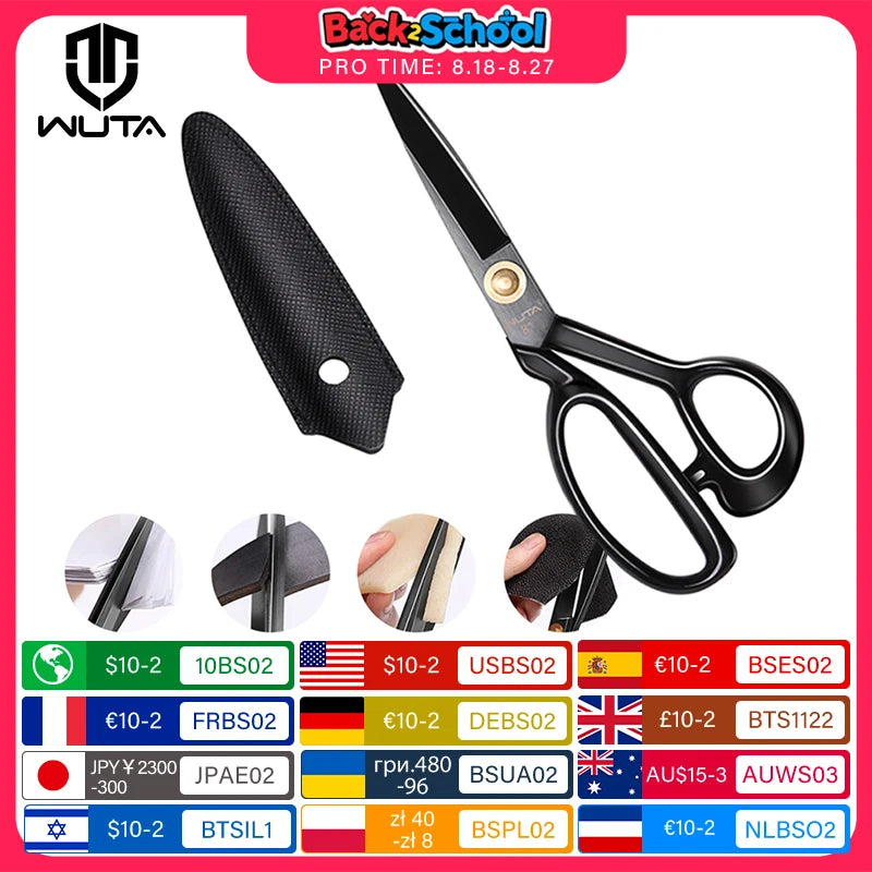 WUTA Professional Scissors Extreme Sharpness