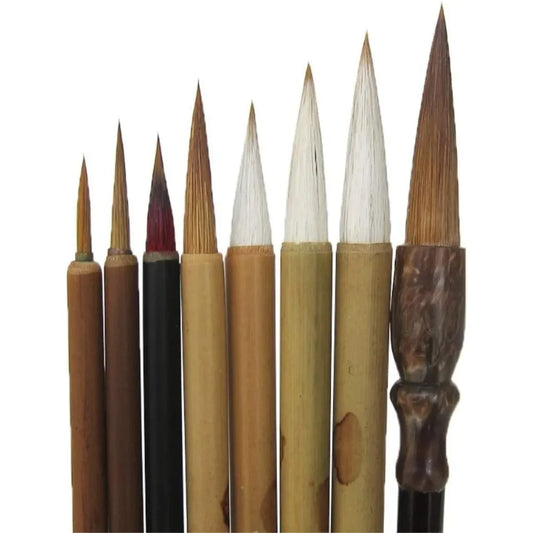 Sketching brush Watercolor Chinese Calligraphy brush set Chinese characters Japanese painting brush 8 sets/set