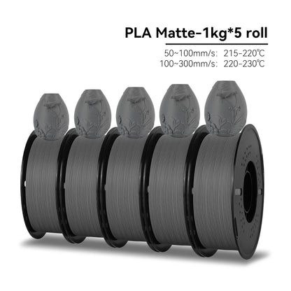 KEEPANG PLA/HS-PLA/PLA Matte/PLA Pro 5KG PLA 3D Filament 1.75mm 1KG/Roll (2.2lbs) Neatly Wound 3D Printing Materials
