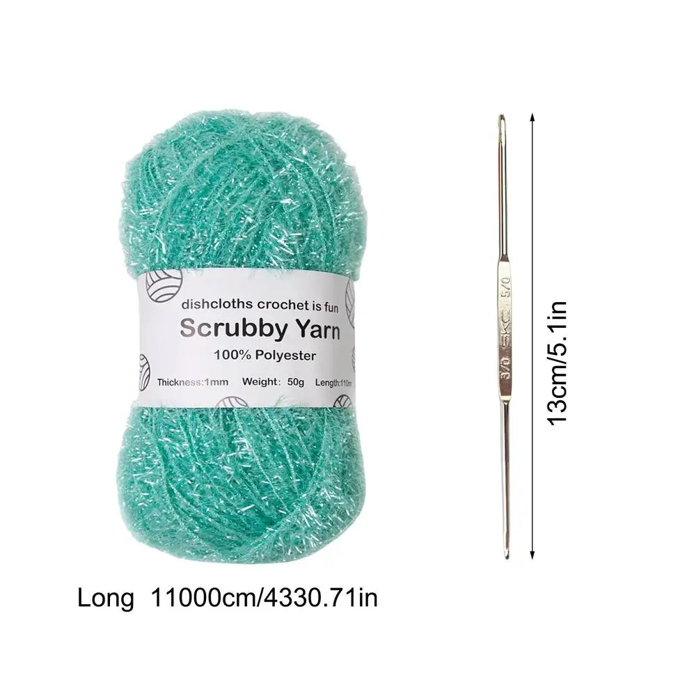 Scrubbies Polyester Assorted Colors Exquisite Crocheting Weaving Yarn