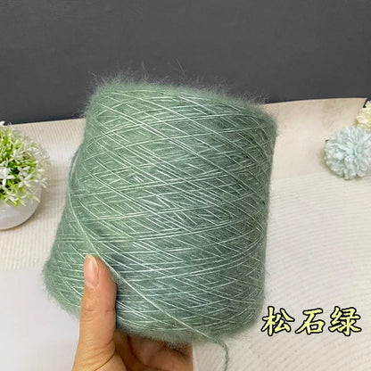 500G/PC Mohair Yarn High Quality Super Soft And Warm Baby Wool Crochet Yarn Anti-Pilling For Hand Knitting Scarves Sweaters Hats