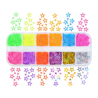 Holographic Letters Resin Sequins Fillers Epoxy Filling Crafts Materials Iridescent Glitter Flakes