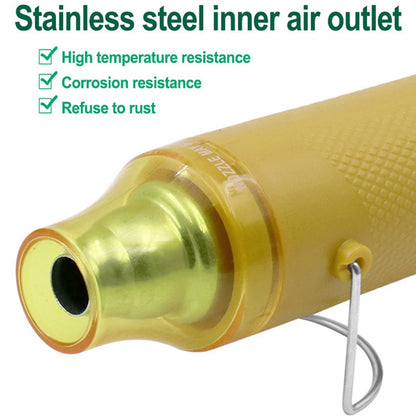 300W Hot Air Gun Portable Mini Heater for DIY Craft Embossing Shrink Wrapping PVC Multi-Function Handheld