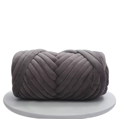 Soft Velvet Giant Arm Knitting Chunky Tube Yarn 250g