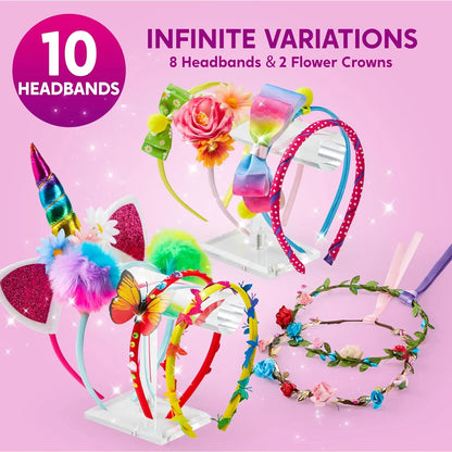 JOYFY Headband Making Kit for Girls Kids Headbands DIY Hair Accessories Make Your Own Hair Accessories