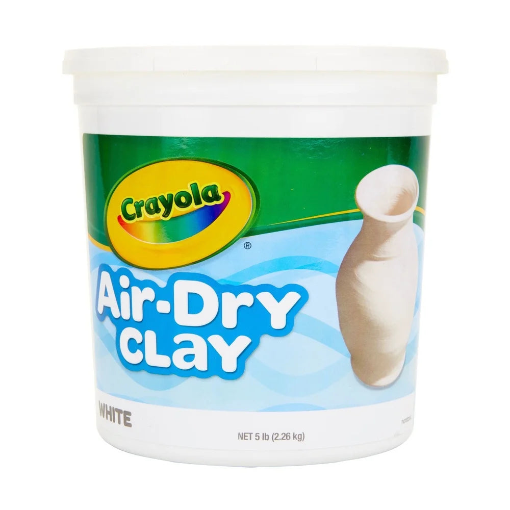 Air Dry Clay Gift Set 5 Pounds White Clay Creativity Set 10 Count Washable Kids Paint