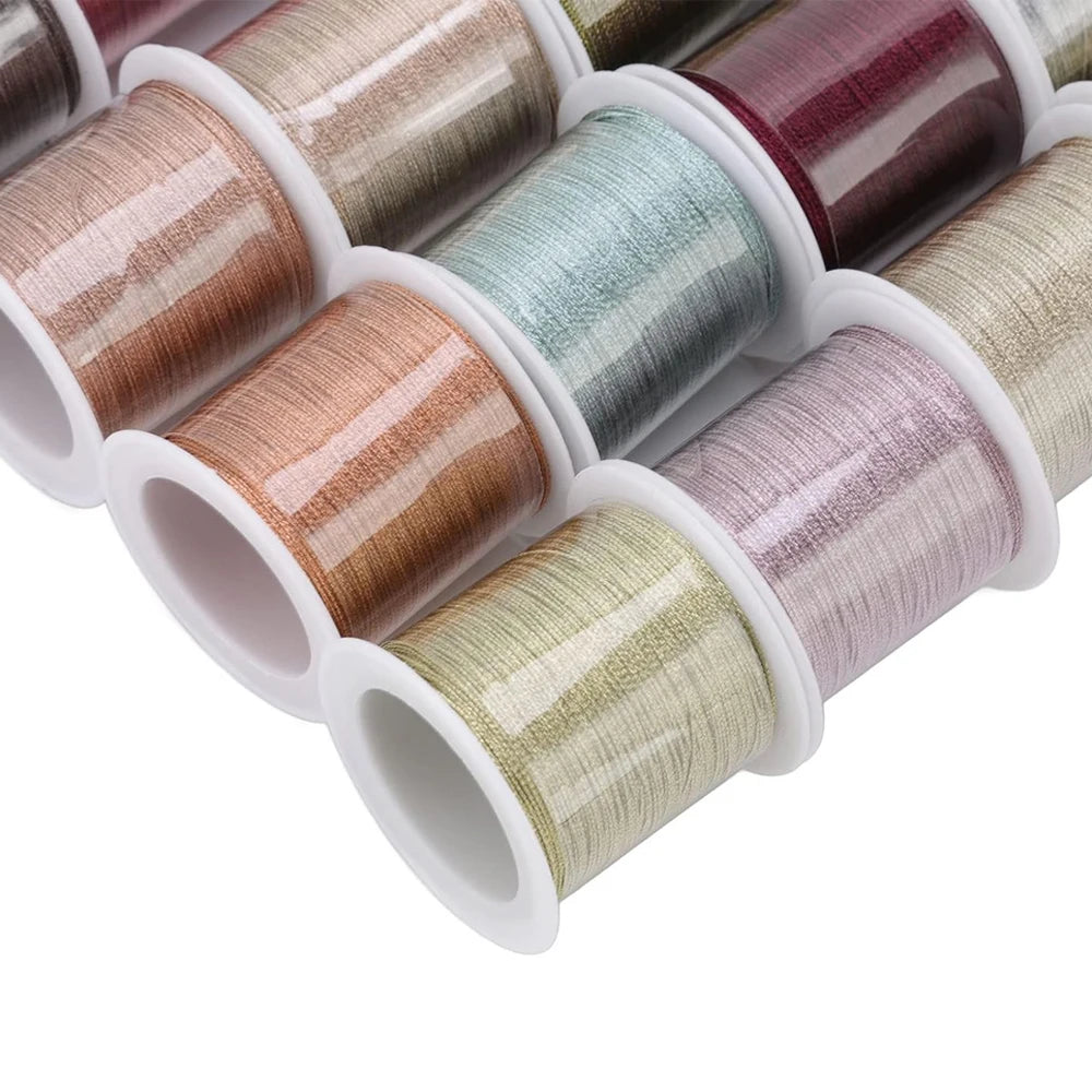 0.4mm 50m Crafts Nylon Cord Beading Braided Nylon Satin String