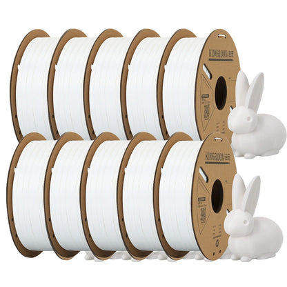 KINGROON PLA Filament 1.75mm 3D Printer 5/10Rolls Plastic Material 100% No Bubble for FDM 3D Printer MIX
