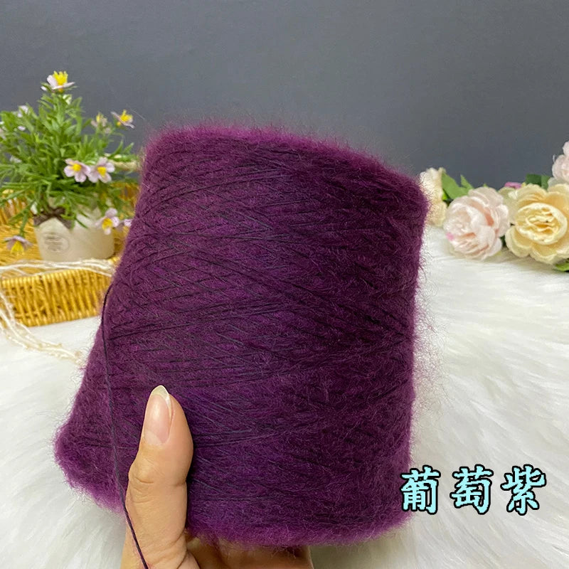 500G/PC Mohair Yarn High Quality Super Soft And Warm Baby Wool Crochet Yarn Anti-Pilling For Hand Knitting Scarves Sweaters Hats