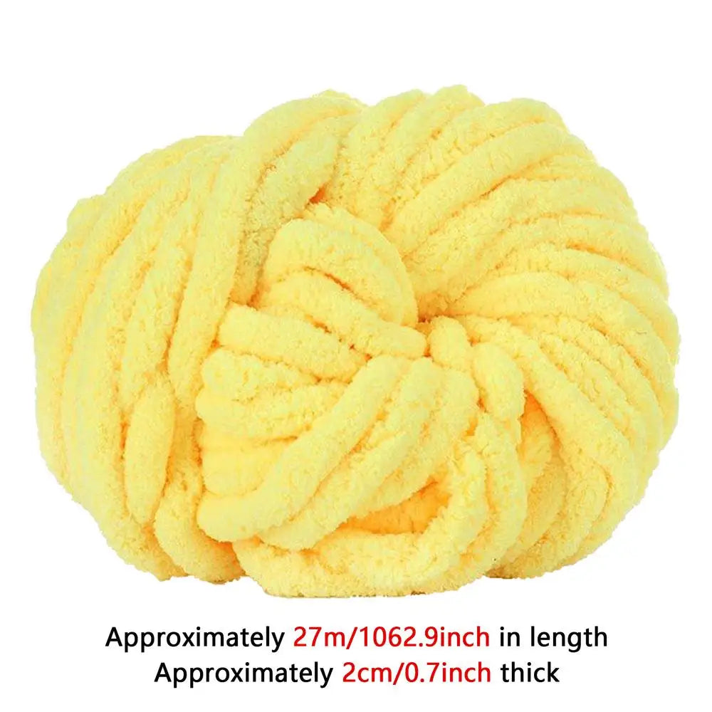 Chenille Yarn Soft wool thread Chunky Yarn for handmade Knitting Crocheting Thick Yarn Soft Plus Yarn for Socks Gloves