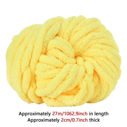 Chenille Yarn Soft wool thread Chunky Yarn for handmade Knitting Crocheting Thick Yarn Soft Plus Yarn for Socks Gloves