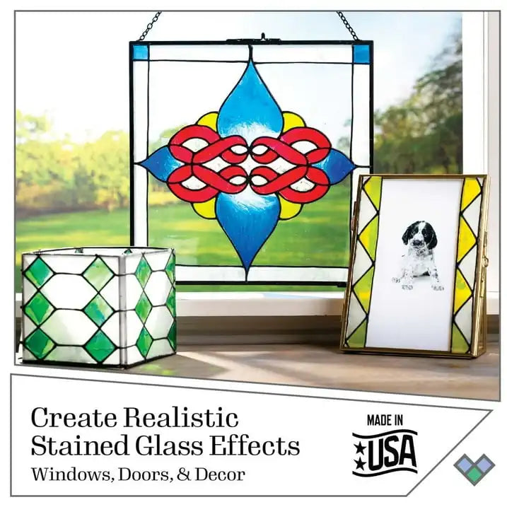 Gallery Glass Basic Stained Glass Kit, 6 Piece set
