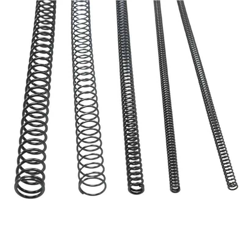 300mm Compression Spring Wire Dia 0.8/1.0/1.2/1.5mm 65 Mn Manganese High Carbon Steel Y-shaped Soft Pressure Return Long Springs