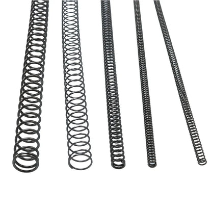300mm Compression Spring Wire Dia 0.8/1.0/1.2/1.5mm 65 Mn Manganese High Carbon Steel Y-shaped Soft Pressure Return Long Springs