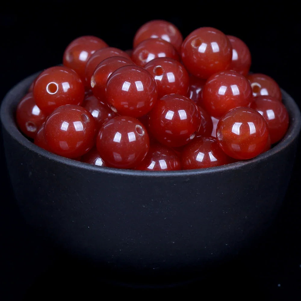 Natural Round Tiger Eye Amazonite Lava Turquoises Agates Jaspers Garnet Spacer Loose Stone Beads For Jewelry Making