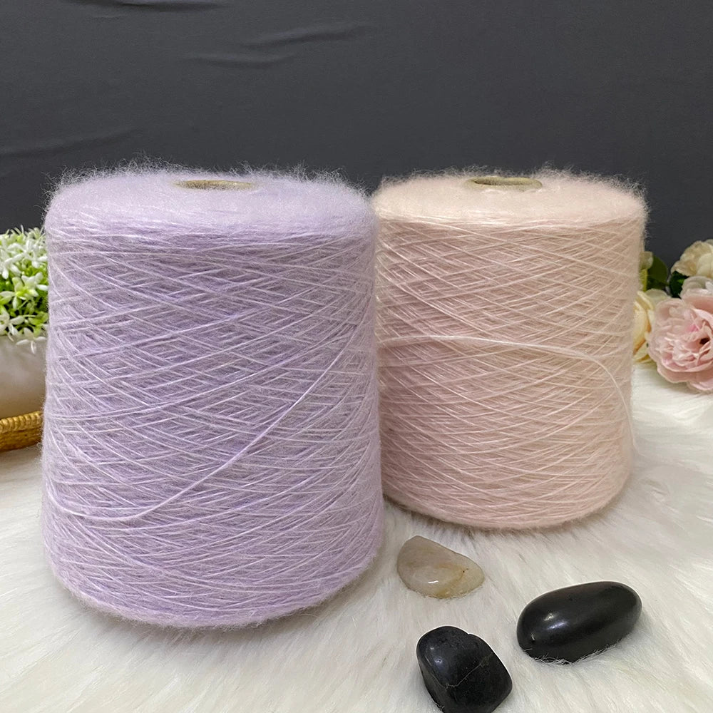 500G/PC Mohair Yarn High Quality Super Soft And Warm Baby Wool Crochet Yarn Anti-Pilling For Hand Knitting Scarves Sweaters Hats