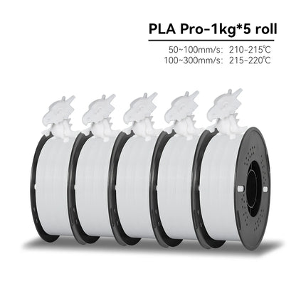 KEEPANG PLA/HS-PLA/PLA Matte/PLA Pro 5KG PLA 3D Filament 1.75mm 1KG/Roll (2.2lbs) Neatly Wound 3D Printing Materials