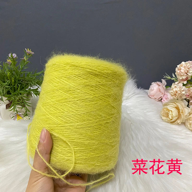 500G/PC Mohair Yarn High Quality Super Soft And Warm Baby Wool Crochet Yarn Anti-Pilling For Hand Knitting Scarves Sweaters Hats