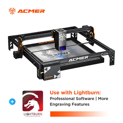 ACMER P1 S Pro 20W 10W 6W Laser Engraver Support WIFI Gyroscope Cutting Machine
