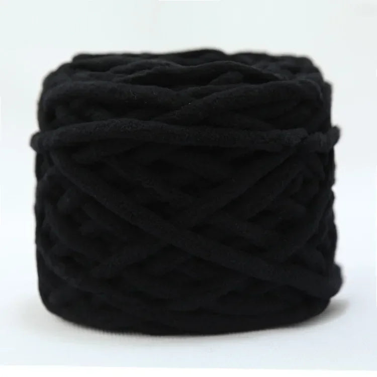 100g/ball Chenille Knitting Yarn Soft Ice Strip Line Cotton Yarn DIY Wool Yarn for Hand Knitting Scarf Thick Wool Wholesale