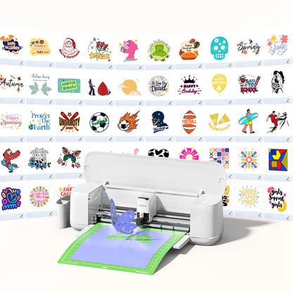 LOKLiK Vinyl Cutter Machine for all Crafts Compatible with iOS Android Windows Mac