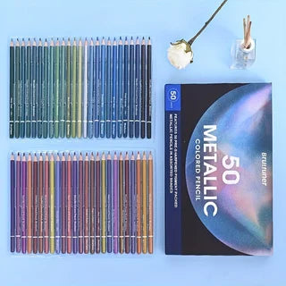 Brutfuner 50/72 Colors Metallic Pencil