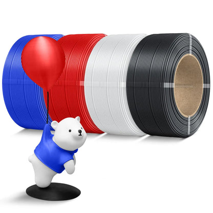 SUNLU Fliament Silk PLA+/PLA/PETG/WOOD/Rainbow Filament 250g 500g/spool 1.75mm mix color