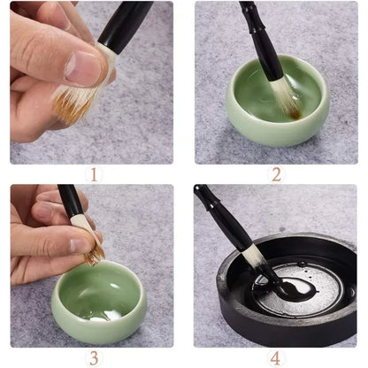 Chinese calligraphy brush set, professional water sketch, Japanese painting set