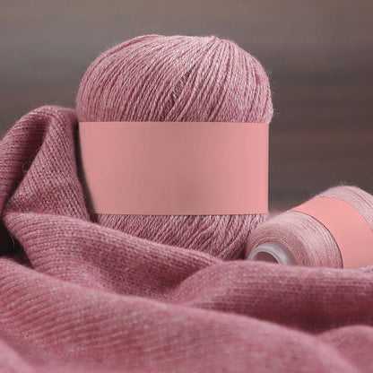 6 Pairs 100% Cashmere Soft Yarn 10.58oz+4.23oz - For Crochet Knitting Hats Clothing