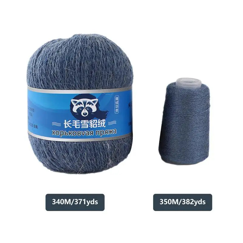 Cashmere Yarn Ball Long Plush Mink Cashmere Merino Wool