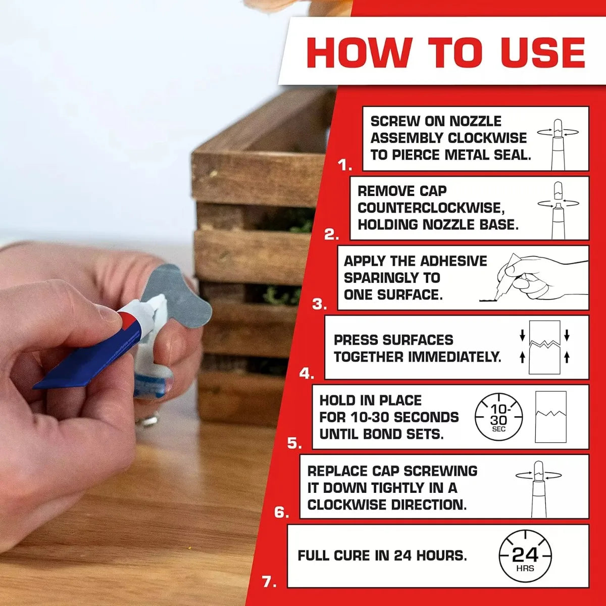 Loctite Super Glue Liquid, Clear, 0.07 fl oz Tube, 2 Pack