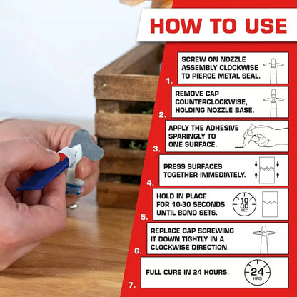 Loctite Super Glue Liquid, Clear, 0.07 fl oz Tube, 2 Pack