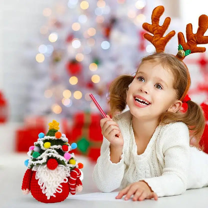 Crocheting Kit for Beginners Christmas Tree