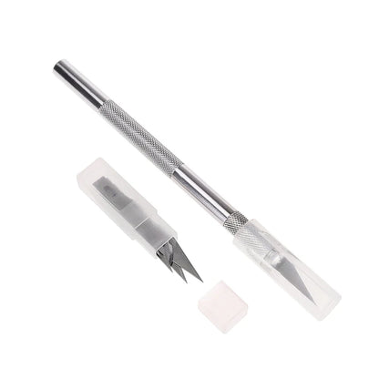 Metal Carving Scalpel Tools Kit Anti-Slip Blades Engraving Craft knives