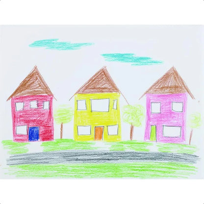 STUBPEN Stubby by Colored Pencils for Set of 48