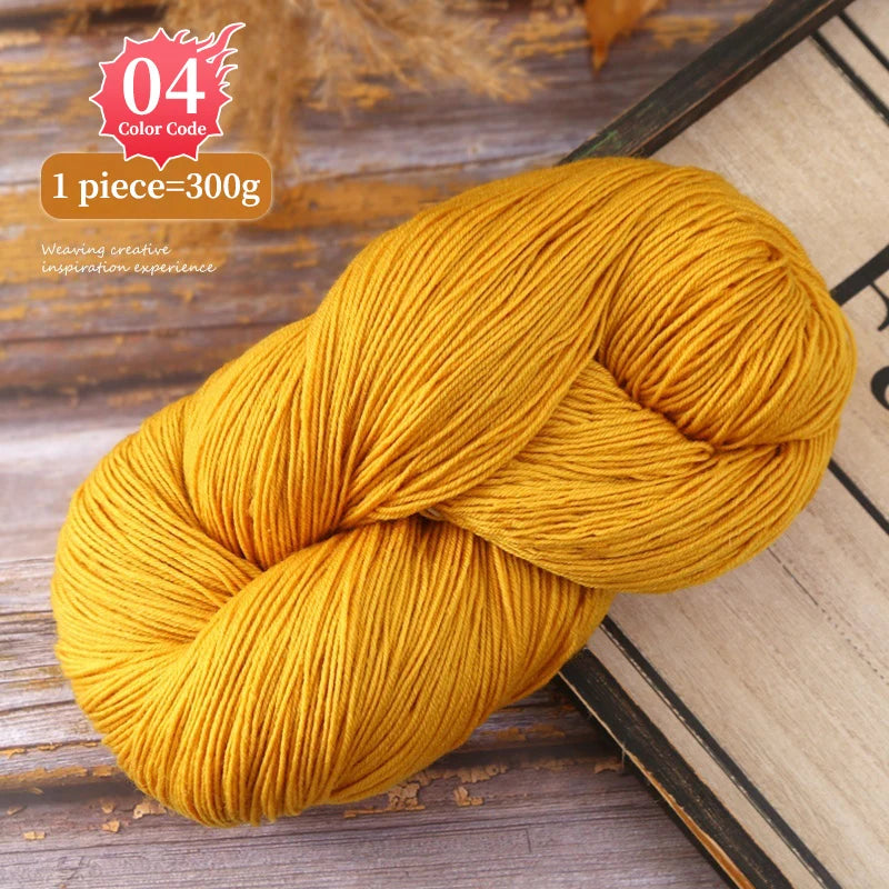 300g Alpaca Wool Yarn in Multiple Optional Colors Used for Knitting Fashionable Sweaters Scarves Gloves Hats Coats