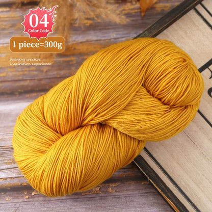 300g Alpaca Wool Yarn in Multiple Optional Colors Used for Knitting Fashionable Sweaters Scarves Gloves Hats Coats