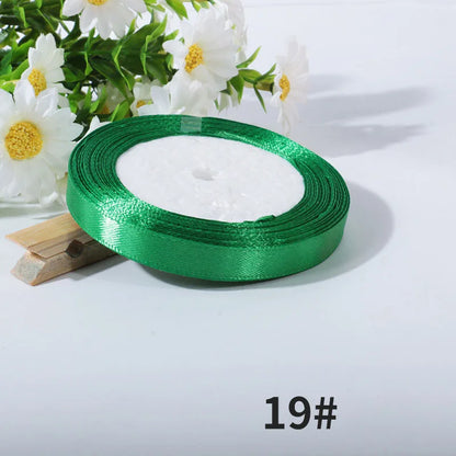 20mm 25yards per roll Silk Satin Ribbons
