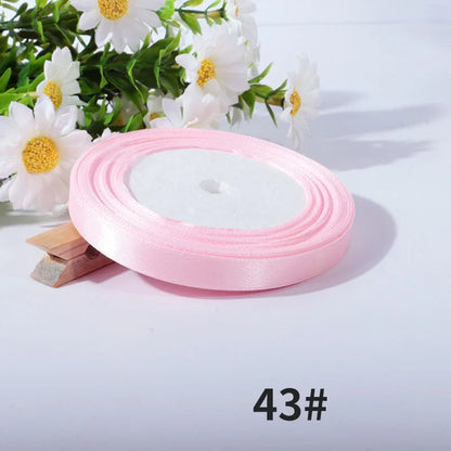 20mm 25yards per roll Silk Satin Ribbons