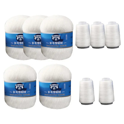 Cashmere Yarn Ball Long Plush Mink Cashmere Merino Wool