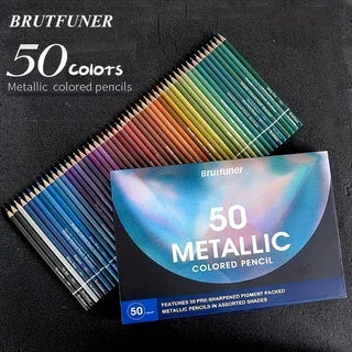 Brutfuner 50/72 Colors Metallic Pencil