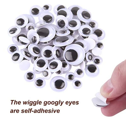 650 Pcs Christmas Reindeer DIY Craft Set Includes 70 Pcs Brown Pipe Cleaners Chenill