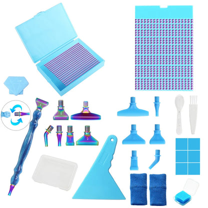 Diamond Painting Tool Set Beads Sorting Case Rhinestones Organizer Painting Pen