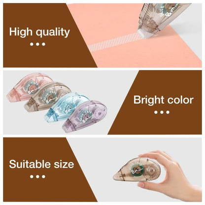 8-pack large capacity double-sided glue tape