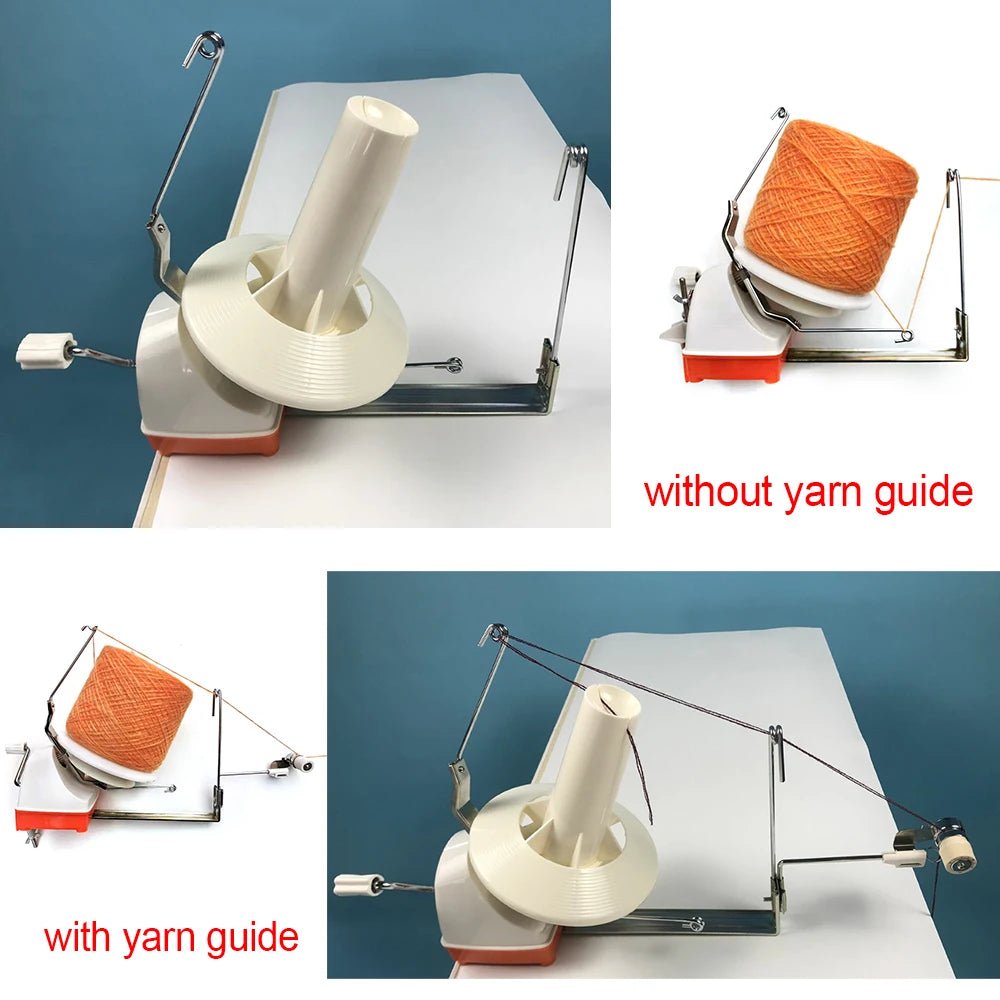 Compact Ball Winder with Manual Crank, High-Efficiency Design, Easy to Carry, Store, and Clean