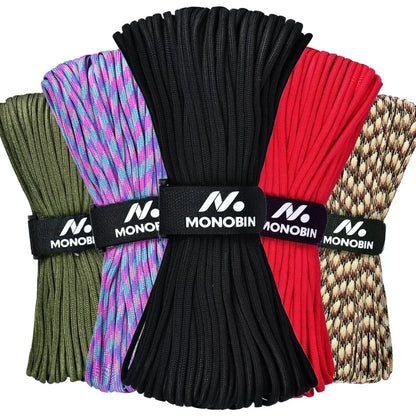 Paracord Rope 100FT 4mm 7 Strand Parachute Cord for Making Lanyard Survival Bracelets Cloth