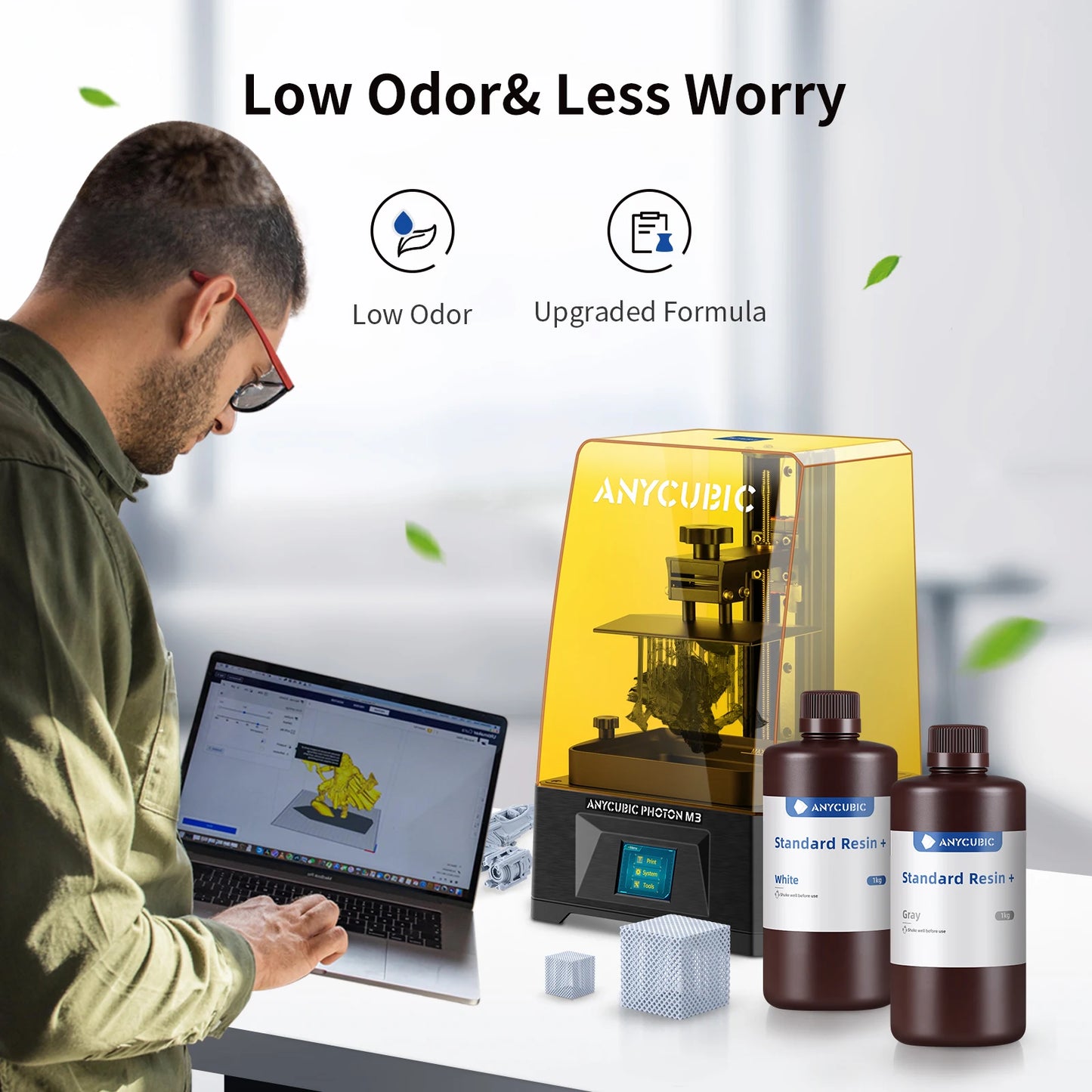 ANYCUBIC Standard Resin 405nm UV LCD 3D Printer Photosensitive Resin For Photon Mono 7 Pro Figurines